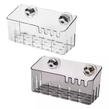 Self-draining Kitchen Sink Rack Wall Mounted Shower Storage Holder Drain Rack