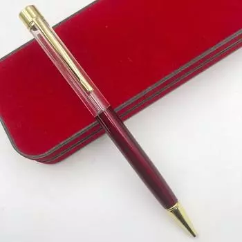 Self-filling Empty Tube Ball Point Pen Metal Signature Pen Quicksand Neutral Gel Pens Office