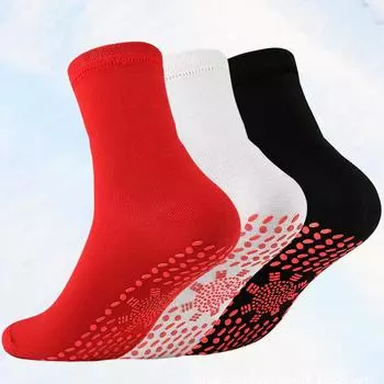 Self Heating Winter Socks Comfortable Multifunctional Sports Warm Stockings Anti-Freezing Anti-Fatigue for Outdoor Hiking Skiing белый