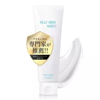 Selflish White Placenta Комбинированная зубная паста Отбеливание Уход за неприятным дыханием Квази-лекарство (Паста, 120г)