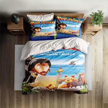 Selkirk el verdadero Rob Duvet Cover Set without sheet King Queen Double Full Twin Single Size Bed Linen Set 140x210cm