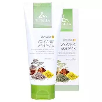 SELLA Cica Gold Volcanic Ash Pack, 1 pack, 1 piece