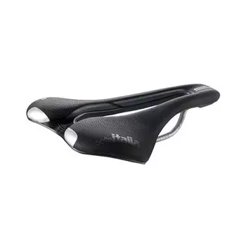 Selle Italia, SLR Boost Gravel Superflow L, седло, 248 x 145 мм, 209 г, черный/Hi-Viz (SI510760)