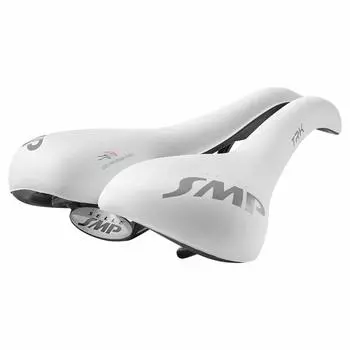 SELLE SMP TRK БОЛЬШОЕ БЕЛОЕ МАТОВОЕ седло TRKLGE03-BI