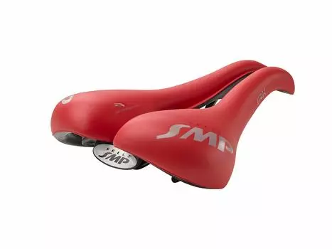 SELLE SMP TRK БОЛЬШОЕ КРАСНОЕ МАТОВОЕ седло