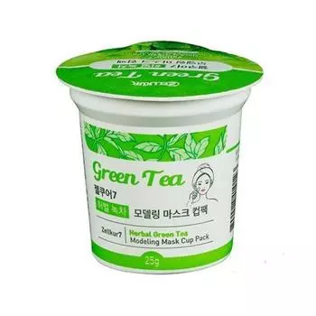 Seller Herb [Green Tea] Green Tea Rubber Modeling Pack, 1 pack per day, clean pore moisture, 1 pack