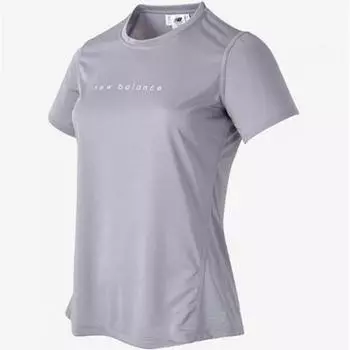 Seller Hub SporTs NeW Balance ShorT Sleeve W Long HeaTher ShorT Sleeve T shirT Nbneb4s022 76 85(S)