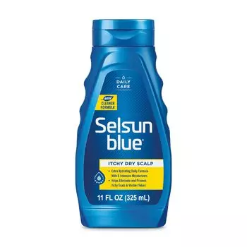 Selsun Blue Dandruff Itchy Dry Scalp Шампунь 11 жидких унций, (325 мл) (пункт)