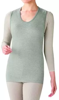 Selvan Binchotan Теплый длинный жилет