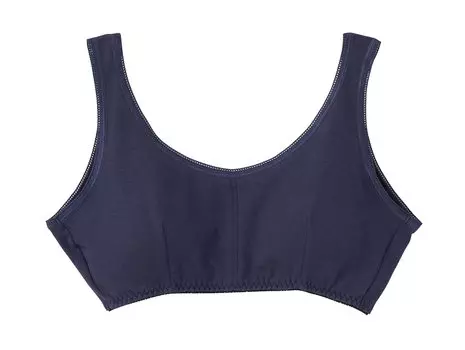 Selvan Cotton Smooth Bra with Soft Cups Navy LL 100%