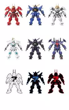 SEMBO FIGURES x MOSHOWTOYS Series ABS Trading Movable Block Toy Box of 6 Ancestor Effect