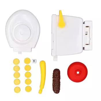 Семейная игра в туалет «Какашки» с кубиками-вантузами «Хватай летающие какашки» Интерактивная игра-розыгрыш «Забавные какашки»