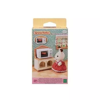 Семейная микроволновая печь Sylvanian и фигурка шкафа, 1 шт., популярные корейские игрушки
