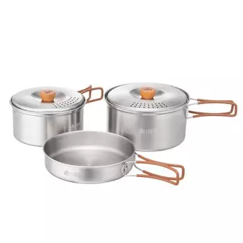 Семейная плита LOGOS из нержавеющей стали 81242010 серебряный