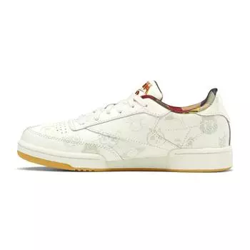 Семейные детские кроссовки Reebok Kung Fu Panda x Club C 85 J Cream Classic-White Paperwhite H01194 38.5