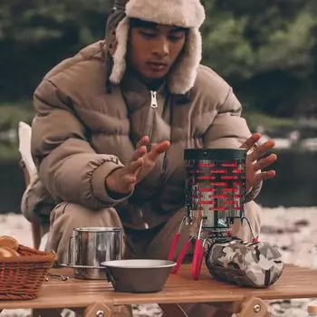 Семейные инструменты для барбекю, вечерние барбекю, копченый съемный гриль для кемпинга, складная мини-печь, портативная складная поставка для барбекю, открытый кемпинг, нержавеющая сталь, дом чёрный