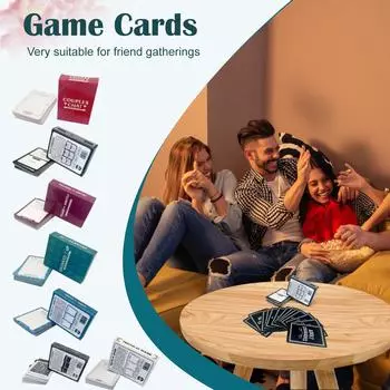 Семейные посиделки, Казуальные игры для взрослых, Настольные игры, Карточные игры One Size чёрный