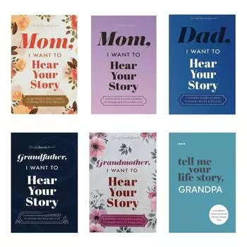 Семейный блокнот для воспоминаний «Папа/мама», «Дедушка/Бабушка», «История», «Руководство», «Семейное издание» Style 7