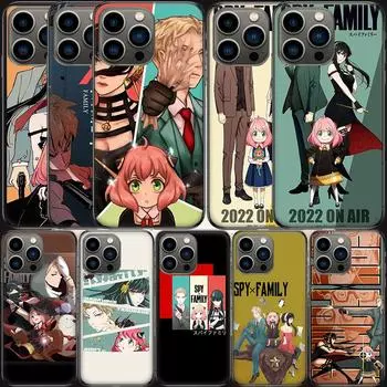 Семейный чехол для телефона Japan Anime Spy для Apple Iphone 13 12 Mini 11 14 Pro Max SE 2020 X XS XR 8 7 6 6S Plus 5 5S Coque iPhone 13