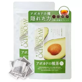 Семена авокадо 2 г x 30 чайных пакетиков Полезный чай Сделано из остатков пестицидов Смесь чая из шелковицы и сальции сетчатой, (2 набора) - Япония, Без кофеина,