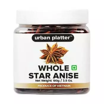 Семена Бадьяна (Аниса) (100 г), Asian Star Anise, Urban Platter