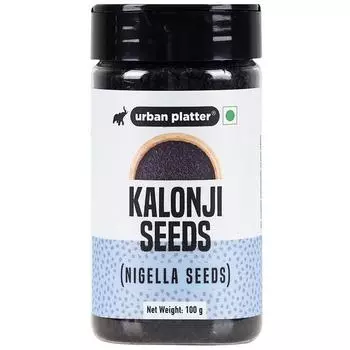 Семена нигеллы Urban Platter (Калонджи), 100г (Индийский суперпродукт, добавьте аромата карри, индийскому хлебу и выпечке)