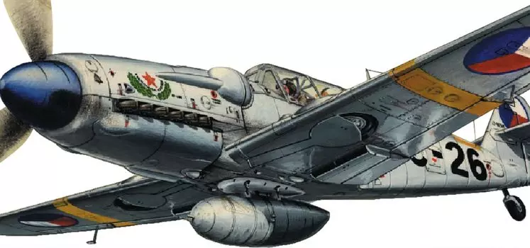Semer Czech Avia учебный самолет пластиковая модель SME72950 1/72 CS-199 двухместный