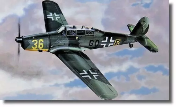 Semer German Arado Ar96B Advanced Training Aircraft Plastic Model SME72956 1/72