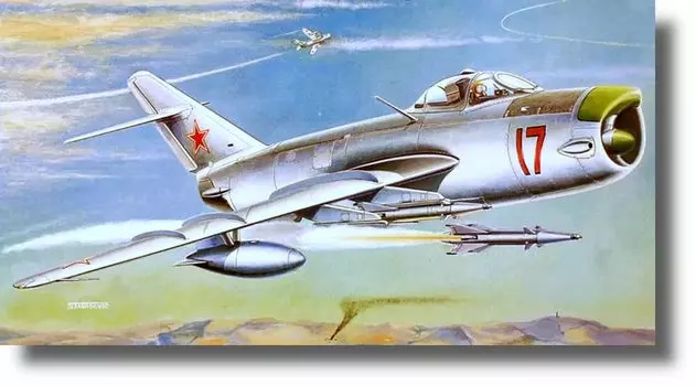 Semer Советский Микоян Гуревич Фреско Истребитель Пластиковая Модель SME48827 1/48 МиГ-17ПФ/ПФУ