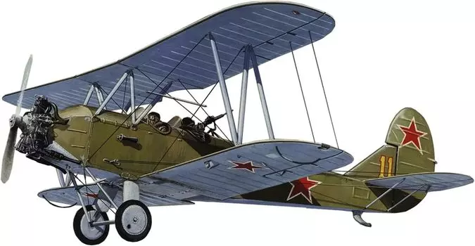 Semer Советский Поликарпов Ночной Самолет Пластиковая Модель SME72895 1/72 По-2 Рейд/Разведка