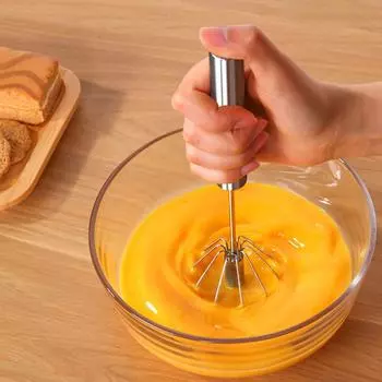 Semi Automatic Egg Beater Rotating Cream Egg Mixer Household Manual Egg Beater Baking Tool Kitchen Tools