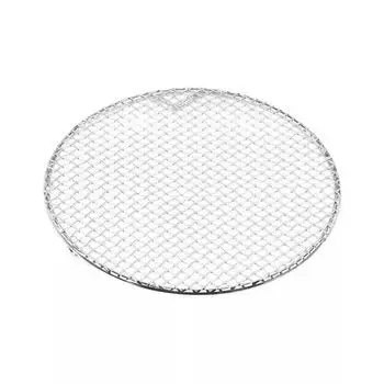 Semi -Circular/Round Drying Net Stainless Steel Barbecue Net New Tempura Frying Net Small Round