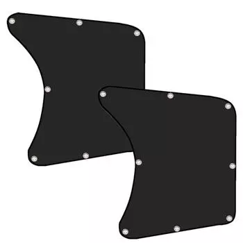 Semi Truck Side Window Sun Shades Block Sun Heat Visor Protection Cover Heat Protection Block Sun Heat Visor Protection Cover чёрный