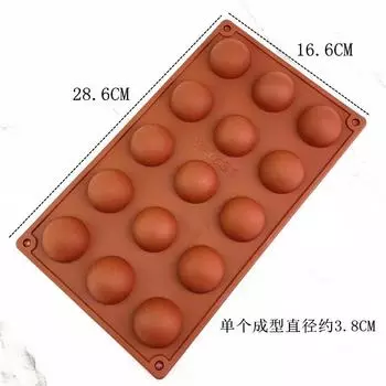 Semicircle Shape Silicone Mold Chocolate Fondant Mold Baking Tools Cake Decorating Tool Kitchenware