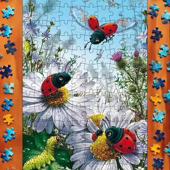 Семиточечная бумажная головоломка Сделай сам Модель животного Развивающая поделка Игрушка для детей One Size