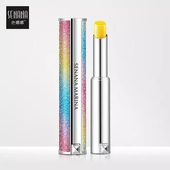SENANA Звездное небо обесцвечивает губную помаду, увлажняющий питательный бальзам для губ, длительный эффект, улучшает пилинг, уход за губами, косметика для макияжа