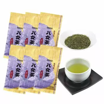 Sencha tea leaves Yame tea Sencha 100g bags x 6 bags set Tea Iwasakien Seicha Kyushu Fukuoka Yame tea (pine) 100%