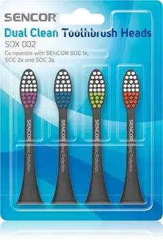 Sencor Sox 002 Ttes De Remplacement Pour Brosse Dents TU прозрачный