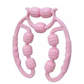 Senfuu Fitness Muscle Fascia Fascia Blood Handheld Roller, Roller, Roller, Release, Circulation, Rolling, Hands, Legs, Thighs, (розовый)