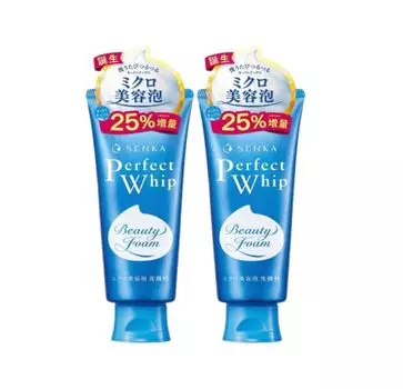 Sengan Senka Perfect Whip Facial Cleanser White Loral 150g Set of 2