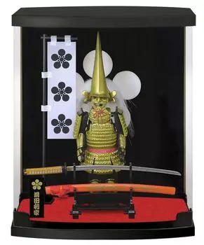 Sengoku military commander armor figure Sengoku military commander A Toshiie Maeda sword and A-9 type, (with case)