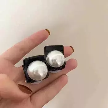 Senior Sense французский винтажный жемчуг маленькая ручка маленький аромат легкий роскошный маленький дизайн темперамент акула клип