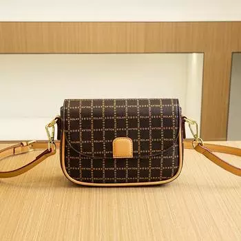 Senior Sense Маленькая сумка ретро мода женская маленькая квадратная сумка сумка на плечо легкая роскошная сумка через плечо