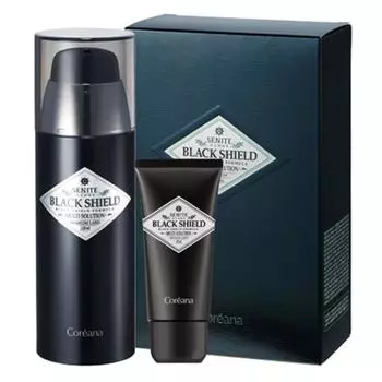 Senite Homme Black Shield Multisolution набор из 2 предметов, 1 комплект