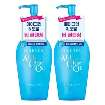 Senka All Clear Cleansing Oil, 230ml, 2 units