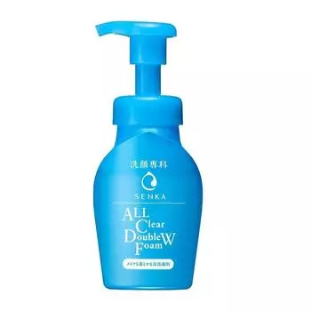 Senka All Clear Double W Cleansing Foam, 150ml, 1 piece