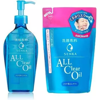 Senka Средство для снятия макияжа All Clear Oil 230 мл, сменный блок 180 мл 410 мл, 1 шт.
