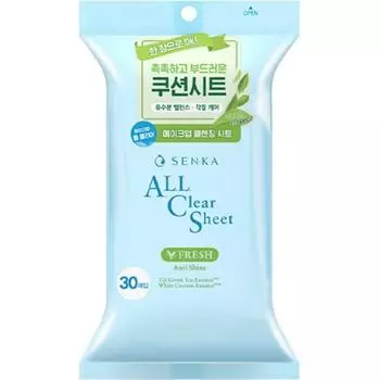 Senka All Clear Sheet Fresh, 30, 1 Известная корейская косметика, популярные продукты