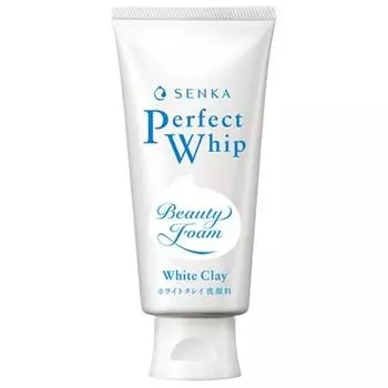 Senka NEW Perfect Whip Очищающая пенка с белой глиной, 120г, 1 штука Известная корейская косметика