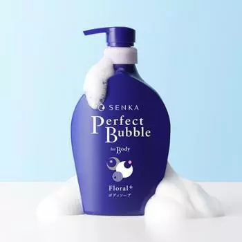 Senka Perfect Bubble для тела Floral Plus 500мл